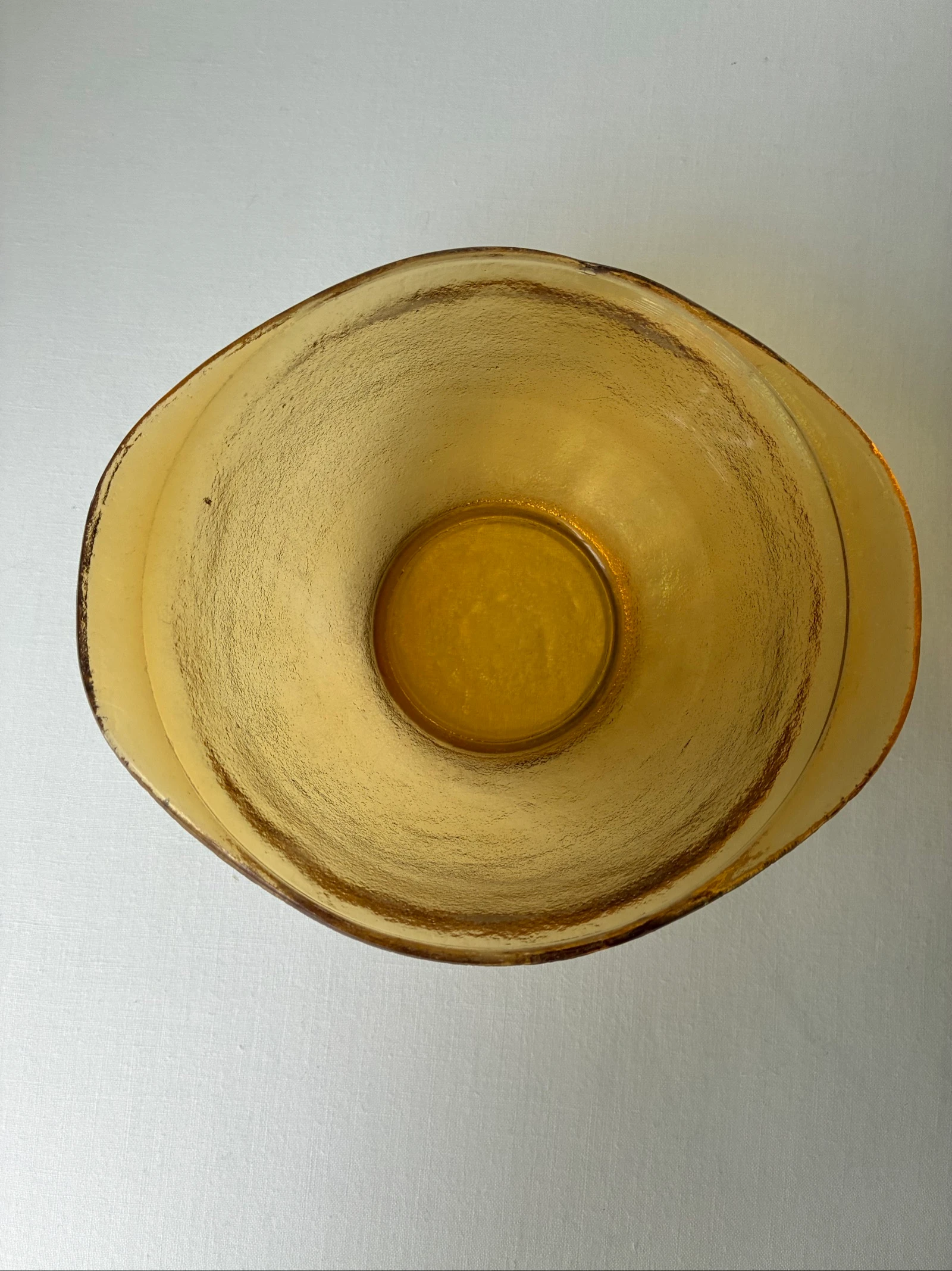 Conjunto de 2 tigelas de sopa / tigelas vintage Arcoroc Sierra Amber – photo 3